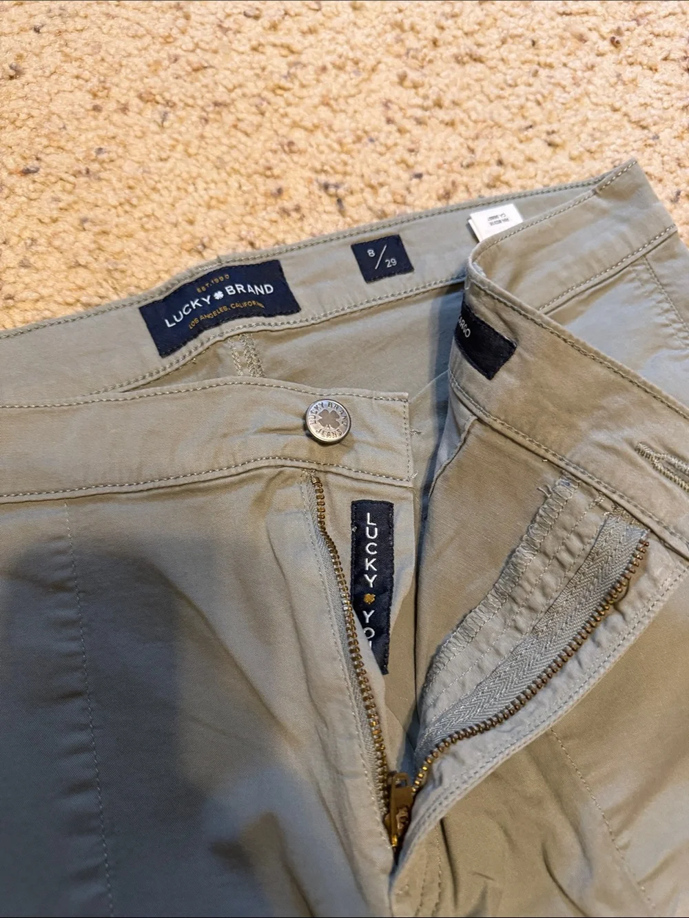 Lucky brand green pants